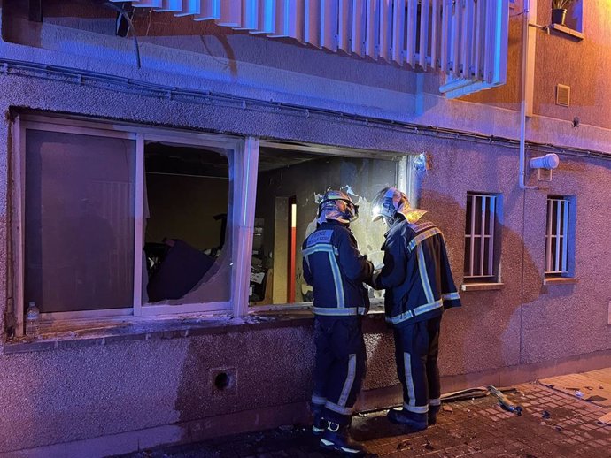 Incendio en el que han intervenido el Cuerpo de Bomberos de la Comunidad de Madrid