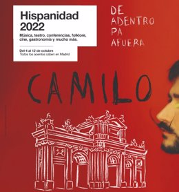 El concierto del cantante Camilo, protagonista de Hispanidad 2022