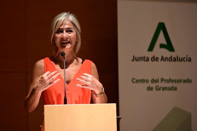 La consejera de Desarrollo Educativo y FP, Patricia del Pozo