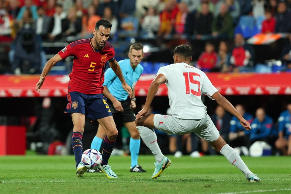 El jugador de la selección española Sergio Busquets.