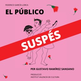 Archivo - Suspendidas las funciones de 'El público' en el Principal de Valncia por bajas en el reparto