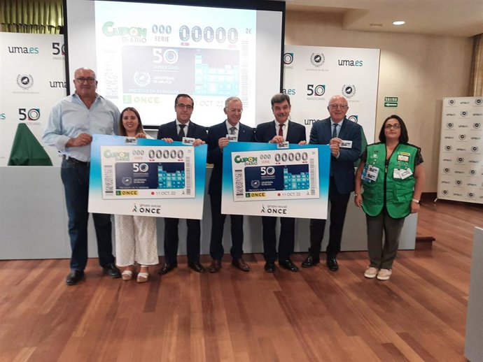 La ONCE ha presentado la imagen de su cupón para el día 11 de octubre en la UMA.