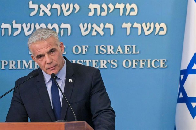 Archivo - El primer ministro de Israel, Yair Lapid