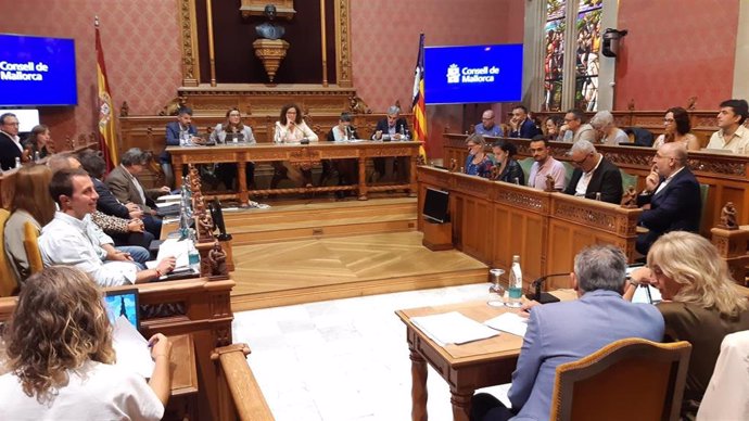 Pleno del Consell de Mallorca.