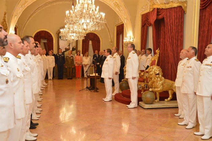 El vicealmirante Alfonso Delgado Moreno toma posesión como Almirante de Acción Marítima