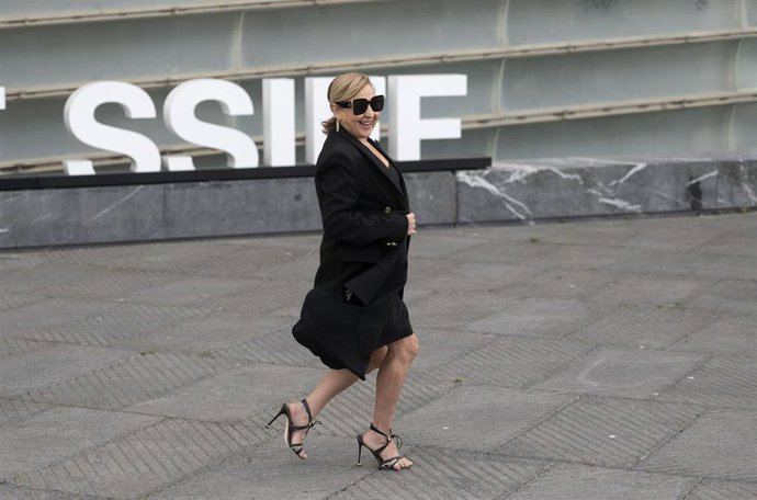 La actriz Carmen Machi durante la presentación de la película Rainbow en el festival de cine de San Sebastián, a 17 de septiembre de 2022, en San Sebastian, Guipuzkoa, País Vasco (España).