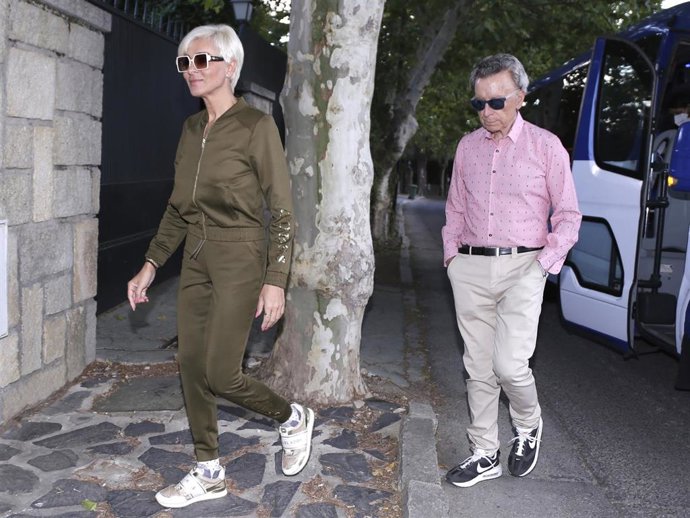 Ana María Aldón y José Ortega Cano entran en casa