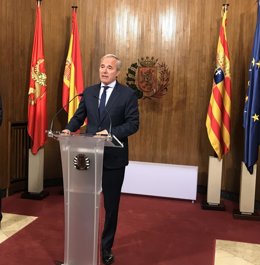 El alcalde de Zaragoza, Jorge Azcón
