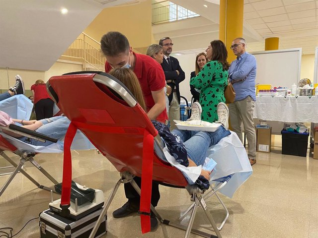 Donaciones de sangre en la UJA