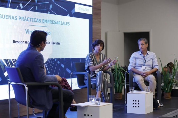 La responsable de Economía Circular de Endesa, Virginia Ocio.