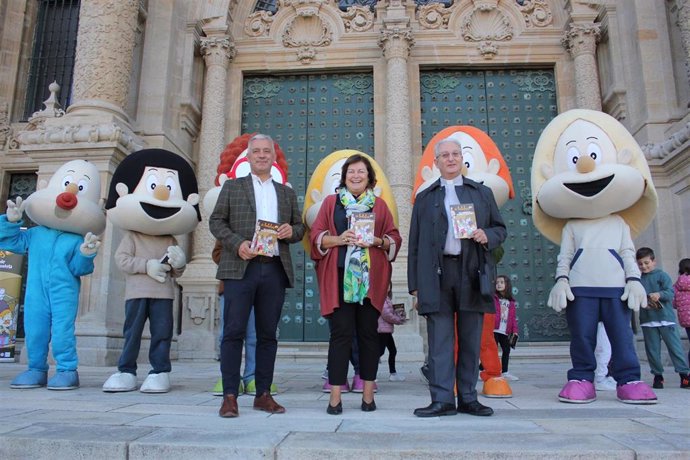 Presentación del libro 'Os Bolechas van á Catedral de Santiago de Compostela'