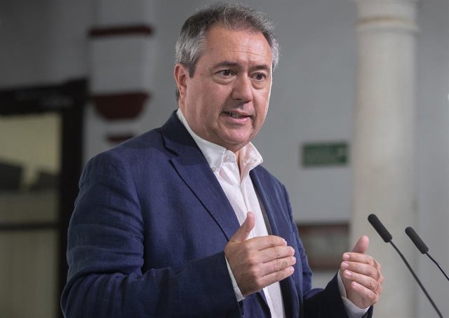 El secretario general del PSOE-A, Juan Espadas, en una foto de archivo.