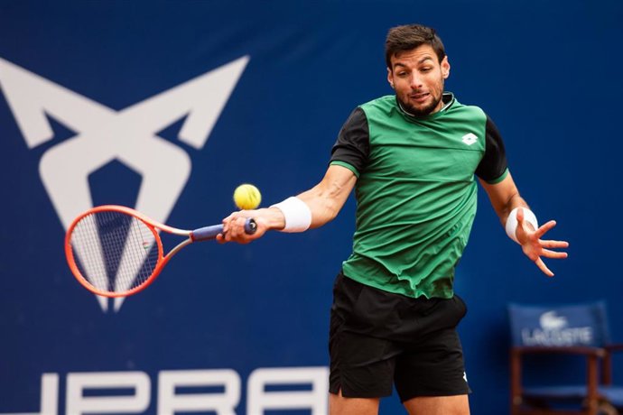 Archivo - El tenista español Bernabé Zapata.  