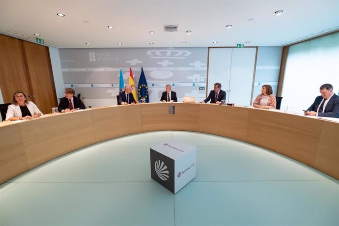 Rueda preside o Consello da Xunta. 