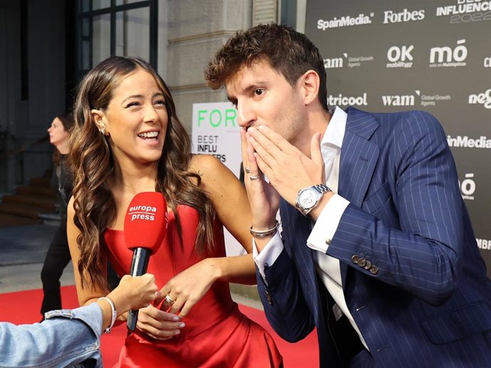 Melyssa Pinto e Iván Martín asisten a la primera edición de la entrega de los premios Forbes Best Influencers 2022