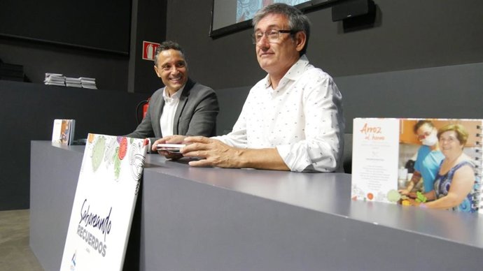 Presentación del recetario 'Saboreando recuerdos'.