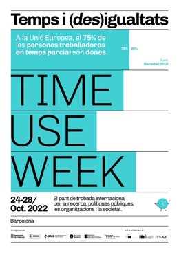 Cartel de la Time Use Week 2022.