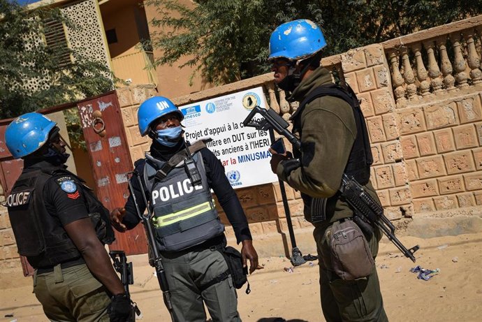 Policía Nacional de Malí en Tumbuktú