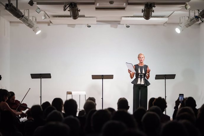 Belén Rueda interpreta una lectura dramatiza de la 'Oración fúnebre a Sor Juana Inés de la Cruz'