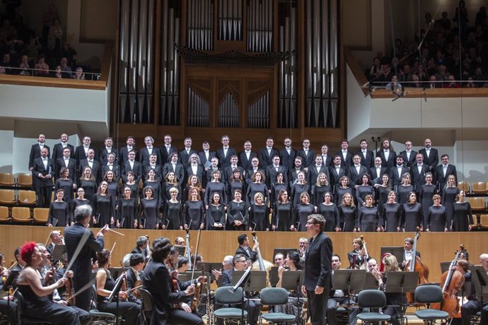 Archivo - Imagen de archivo del Cor de la Generalitat, Premio Honorífico de Amics d l'pera.