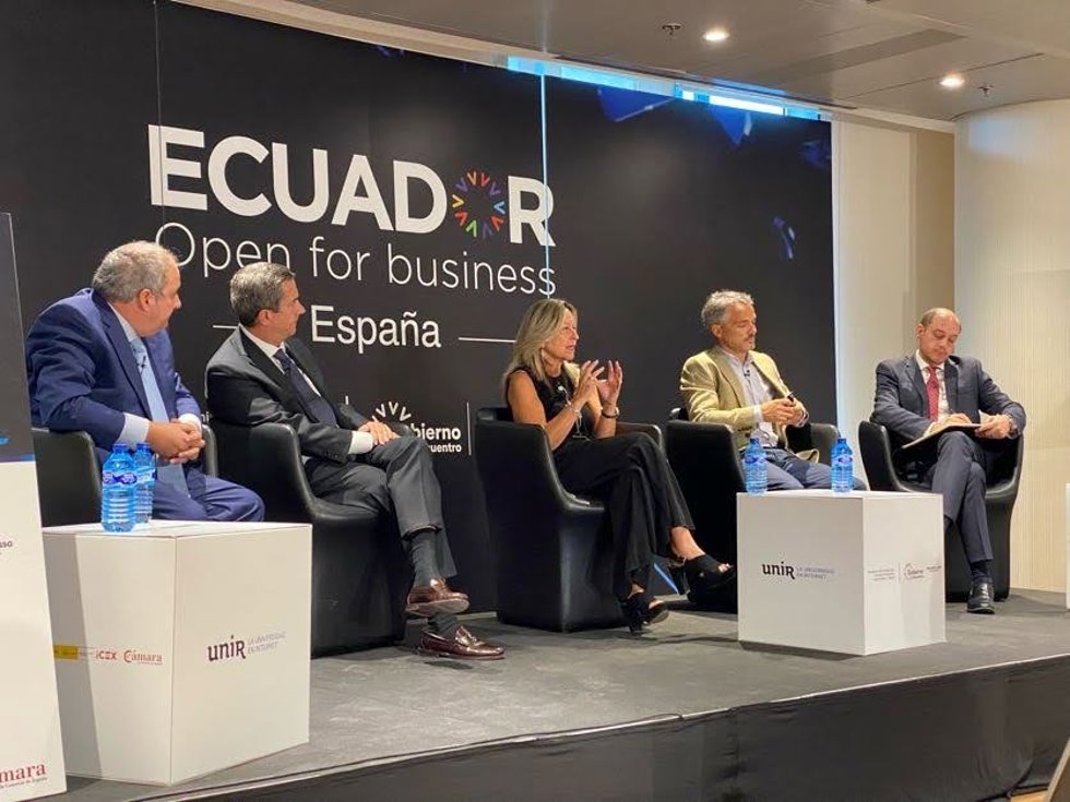 Ponentes del  Foro Ecuador open for Business España  2022