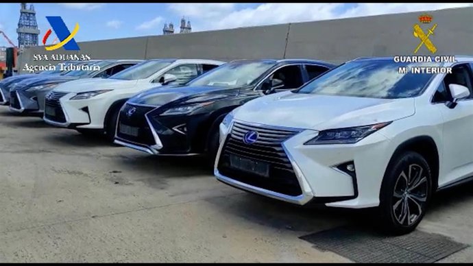 Vehículos incautados