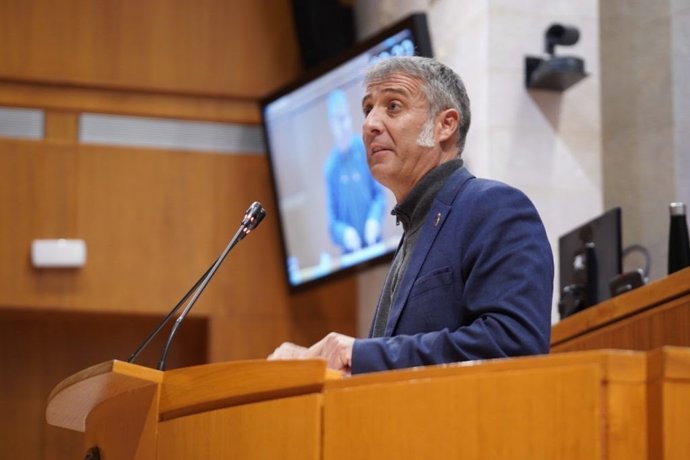 Archivo - El diputado de Cs Ramiro Domínguez.