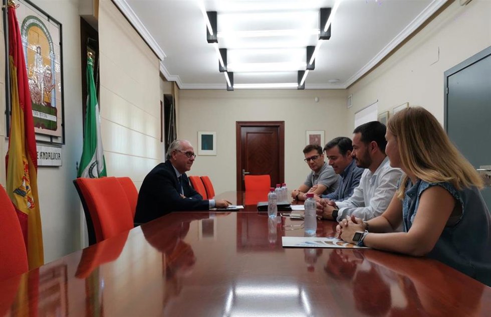Reunión del delegado con representantes de UPA Jaén