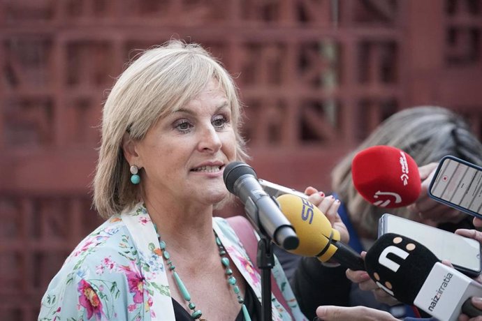 La presidenta del Bizkai Buru Batzar de EAJ-PNV, Itxaso Atutxa