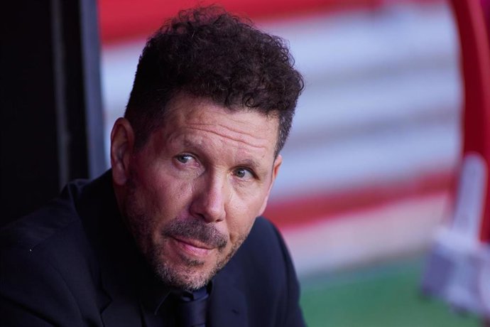 Diego Pablo Simeone, entrenador del Atlético de Madrid
