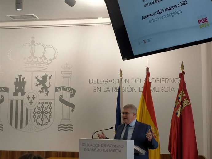 El delegado del Gobierno en la Región