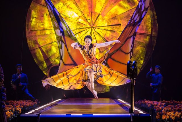 Archivo - Espectáculo 'Luzia', del Circo del Sol