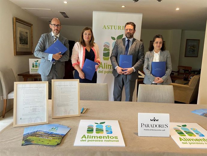 Np Acuerdo Promoción Alimentos Del Paraíso Natural En Paradores