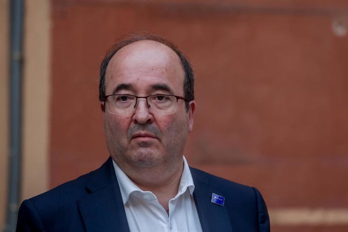 El ministro de Cultura y Deporte, Miquel Iceta