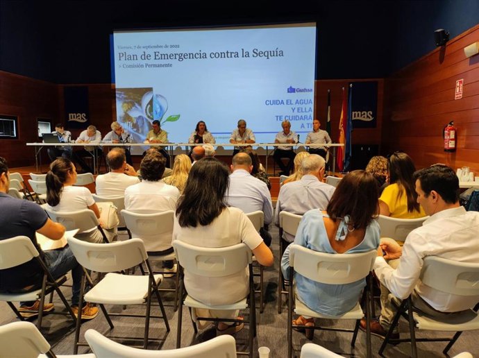 Imagen de la comisión convocada este viernes.