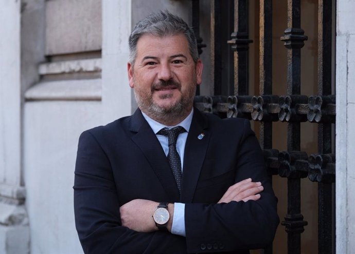 El diputado de Ciudadanos en la Junta General Sergio García