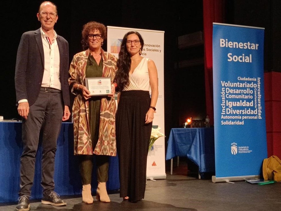 El Ayuntamiento de Valladolid recoge el galardón de Buenas Prácticas en Atención Domiciliaria.