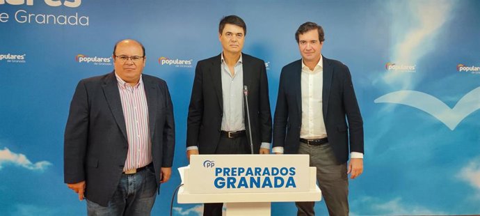 Robles, Rojas e Hispán, del PP