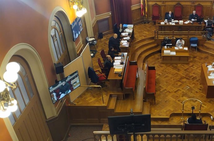 Juicio a un acusado de matar a su pareja y esconder el cadáver junto a un río en Granollers (Barcelona). En Barcelona, el 27 de septiembre de 2022.
