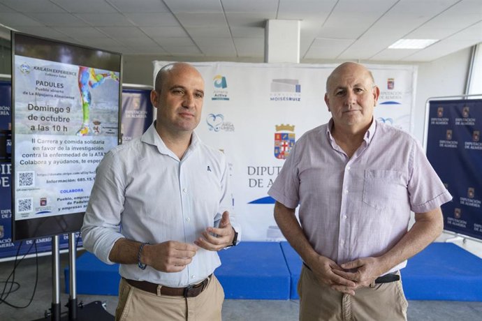 Presentación de la Carrera solidaria en Padules (Almería)