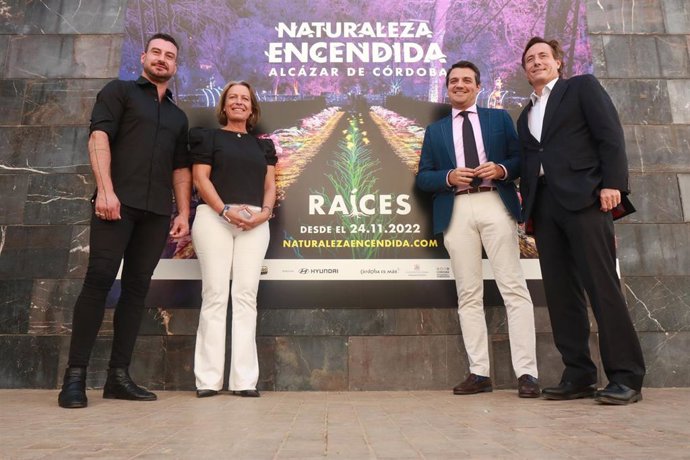 Presentación del nuevo espectáculo del Alcázar de Córdoba, Naturaleza Encendida 'Raíces'.