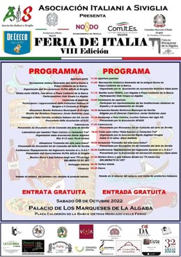 Italia En Sevilla. Nota De Prensa Y Fotografía.