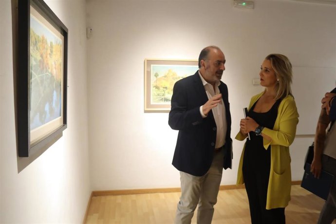 Apertura de la muestra de Javier Hermida