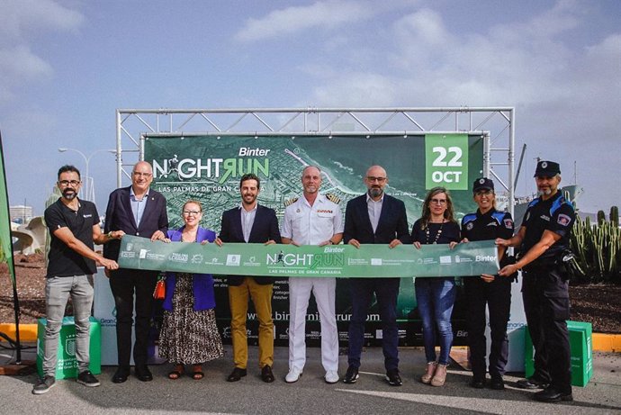 Presentación Binter NightRun Las Palmas de Gran Canaria