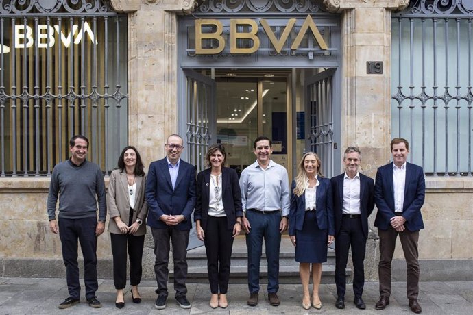 Encuentro de directivos de BBVA en Salamanca.