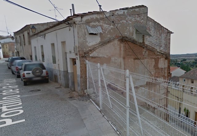 Calle Portillo de la Plaza en Calahorra