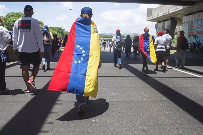 Protestas de 2017 en Venezuela (imagen de archivo).