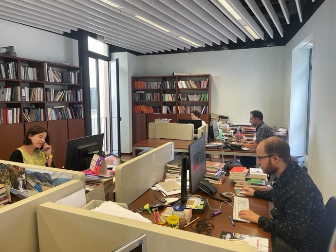 Una imagen de la redacción