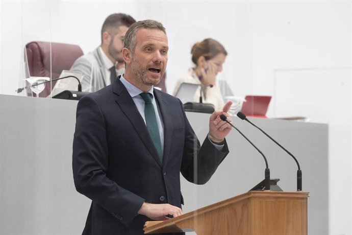 Archivo - El vicesecretario de Organización, Comunicación y Electoral del PPRM, Joaquín Segado