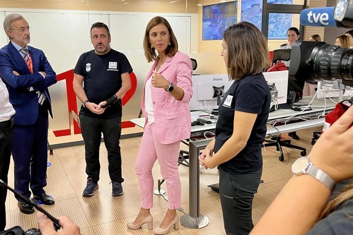 La consejera de Presidencia en el 112